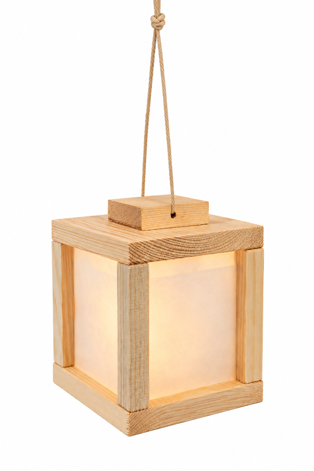 Drewniany lampion DIY – Zestaw kreatywny do samodzielnego wykonania